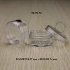Plastic Jar Clear-20pcs-10gm-Screw Cap