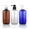 Plastic Bottle-PET-10x250mls-Blue-Clear-Amber