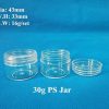 Plastic Jar-Clear-30gm-10pcs